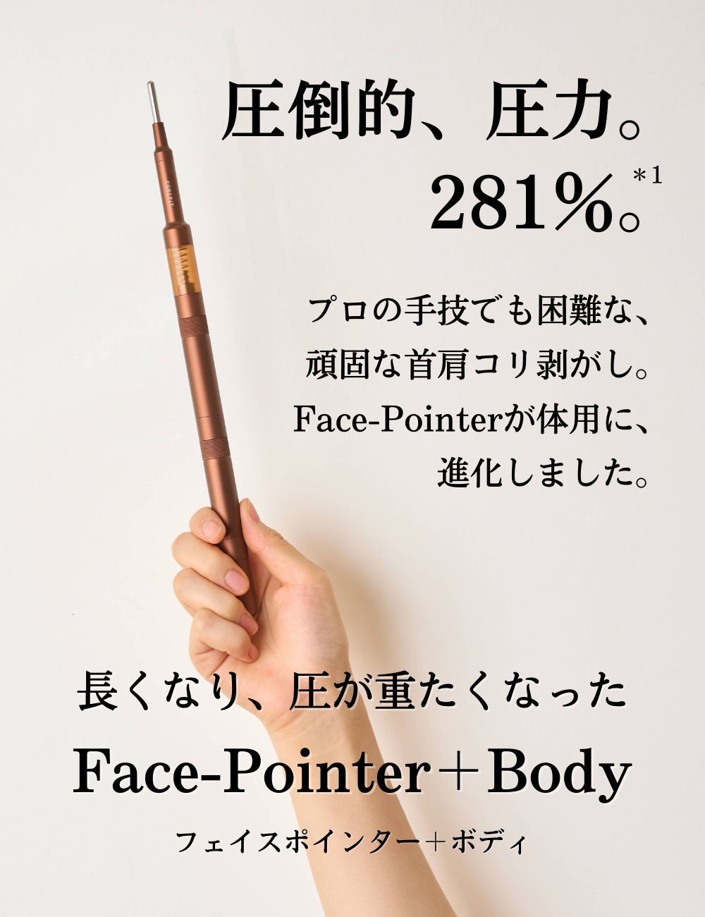 FACE-POINTER EX – テスト修正 – CoreFit